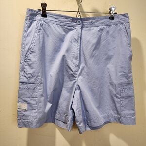 LAUREN Ralph Lauren Light Blue Casual Shorts with Pockets Size 12